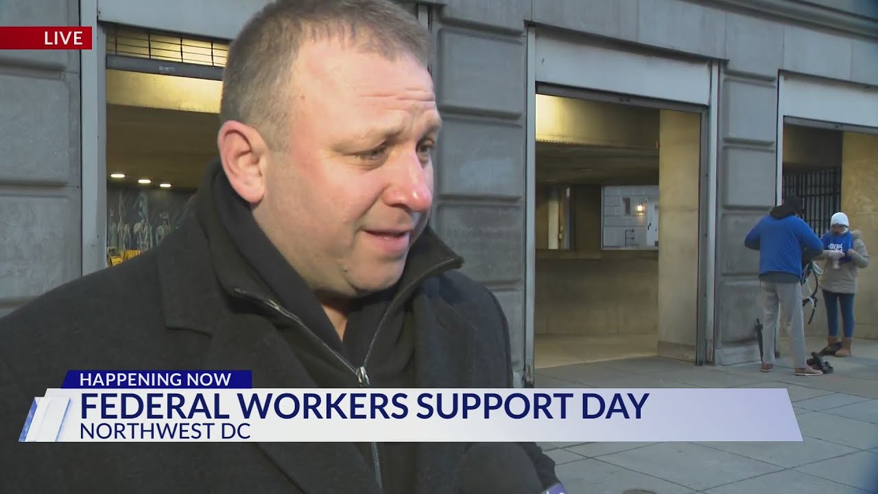 Unions rally together for Federal Workers Support Day