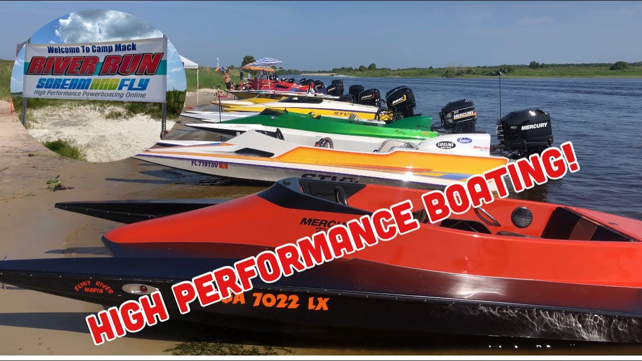 Camp mack/ Kissimmee, Scream and Fly run. 6/18/22 tons of fast boats