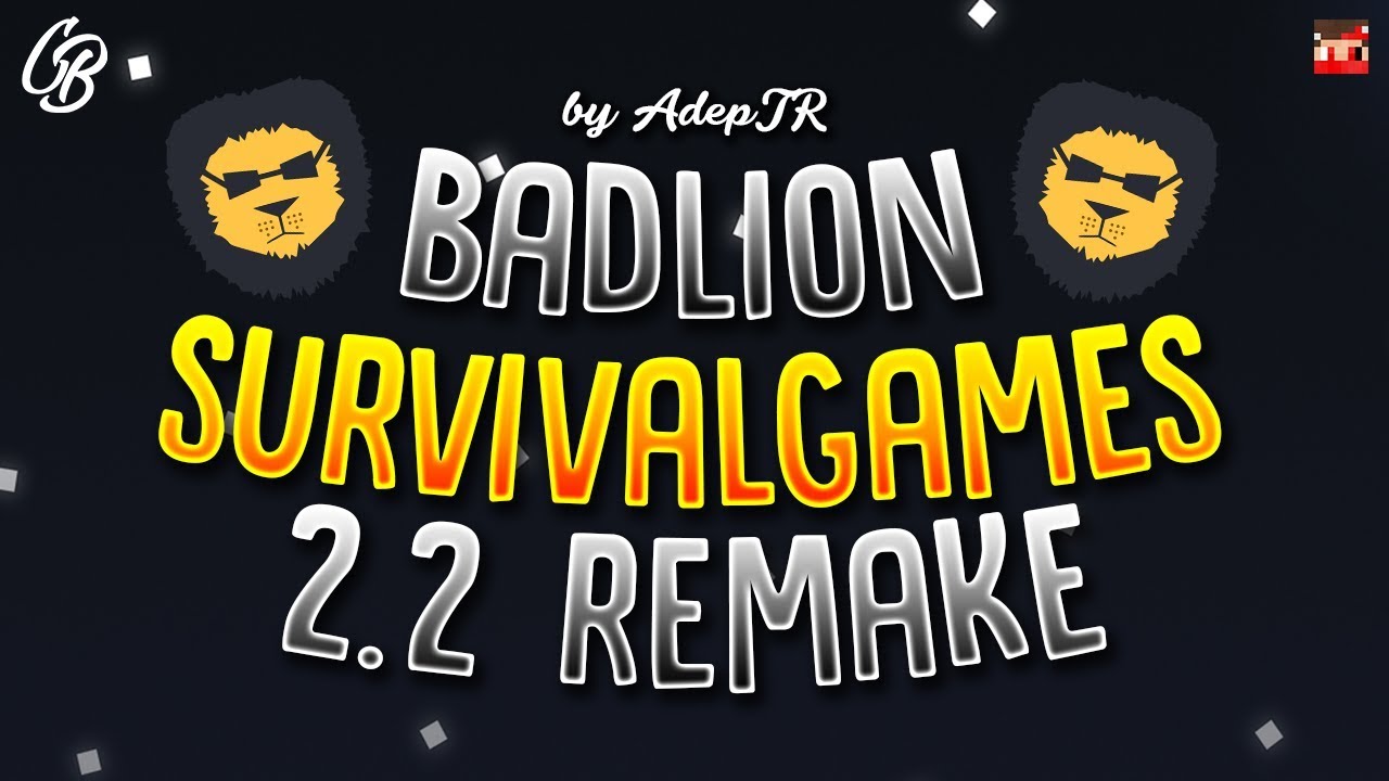 BADLION SURVIVAL GAMES 2.2 REMAKE! CUSTOM SYSTEM! by AdepTR