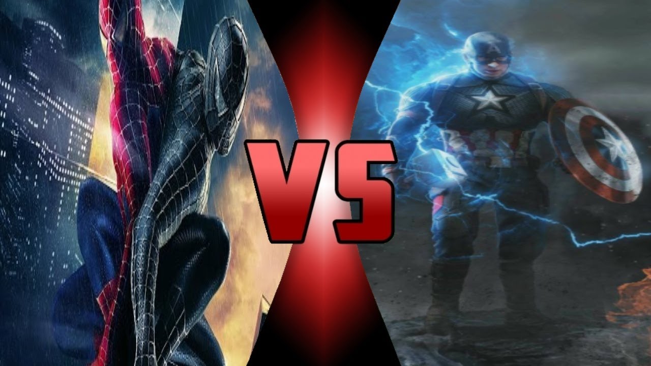 Spider Man (Tobey Maguire) vs. Capitan America (UCM)-Loquendo