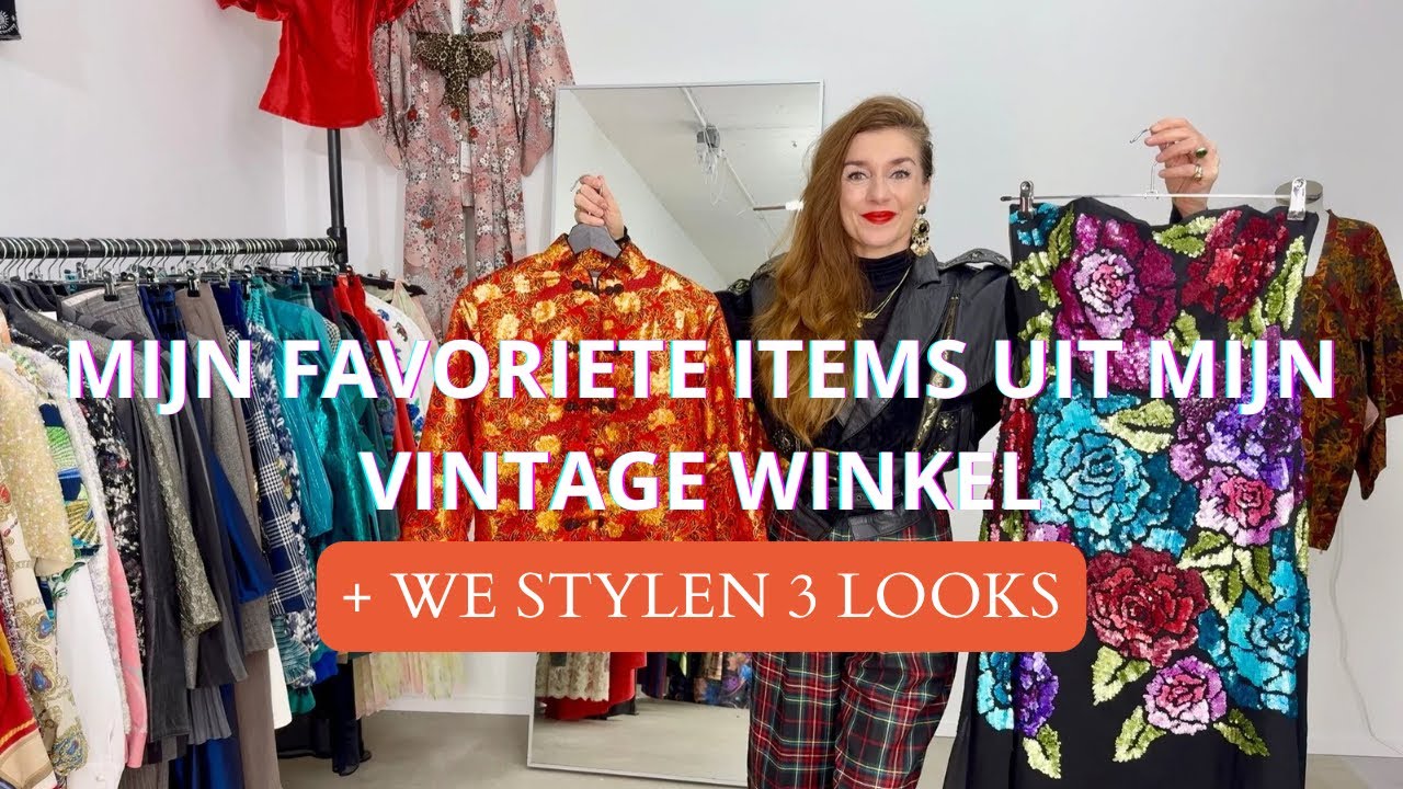 Een Rondje Door De Rekken Van Mijn Vintage Winkel + Ik Style 3 Items
