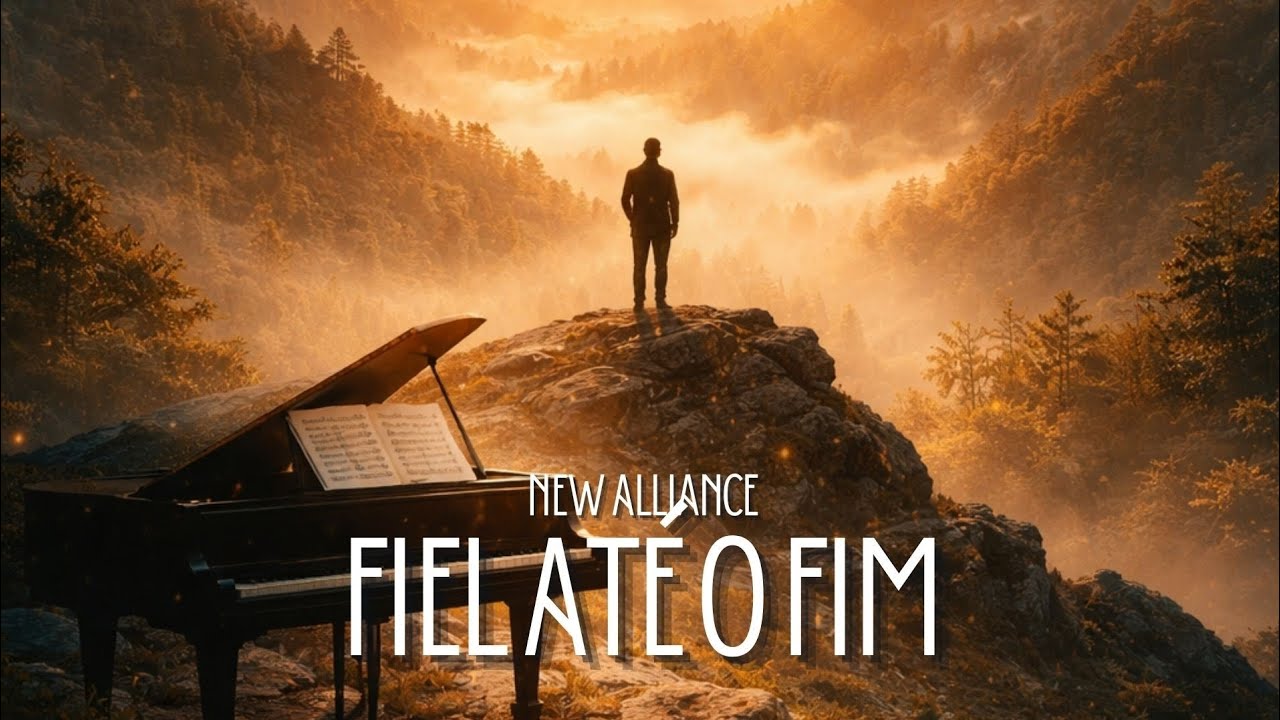 Fiel Até o Fim | Louvor Trap com Piano Intenso