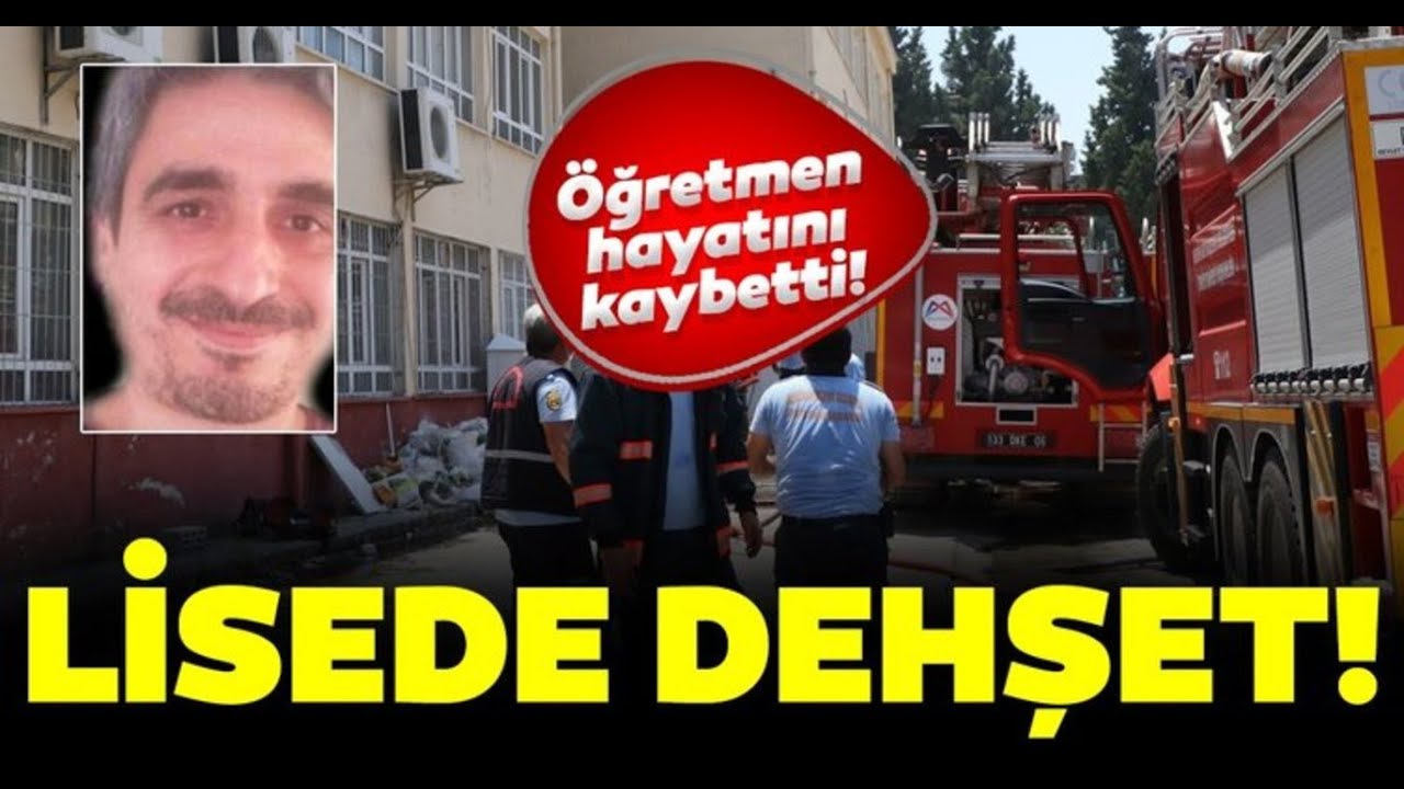 Mersin Okuldaki Patlamadan Yaralanan Öğretmenden Üzücü Haber 11.07.2020 TURKEY