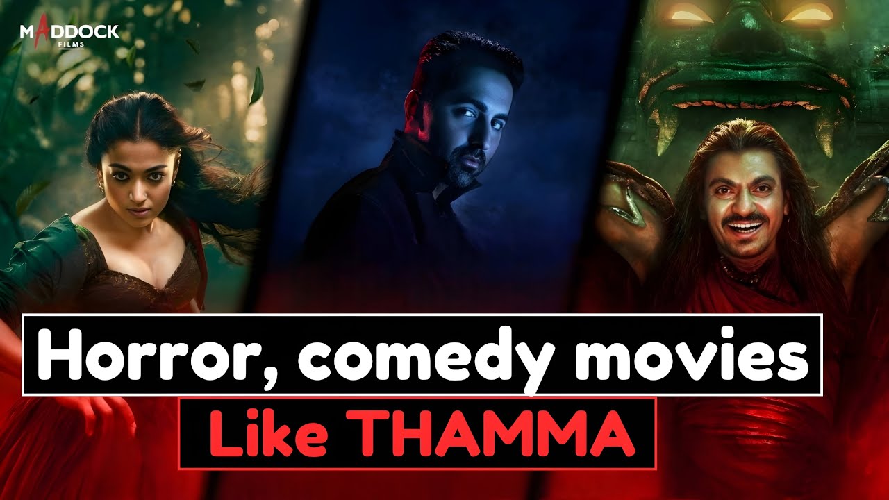 9 Best Horror Comedy Movies like Thamma | Best Indian Horror Comedy Movies