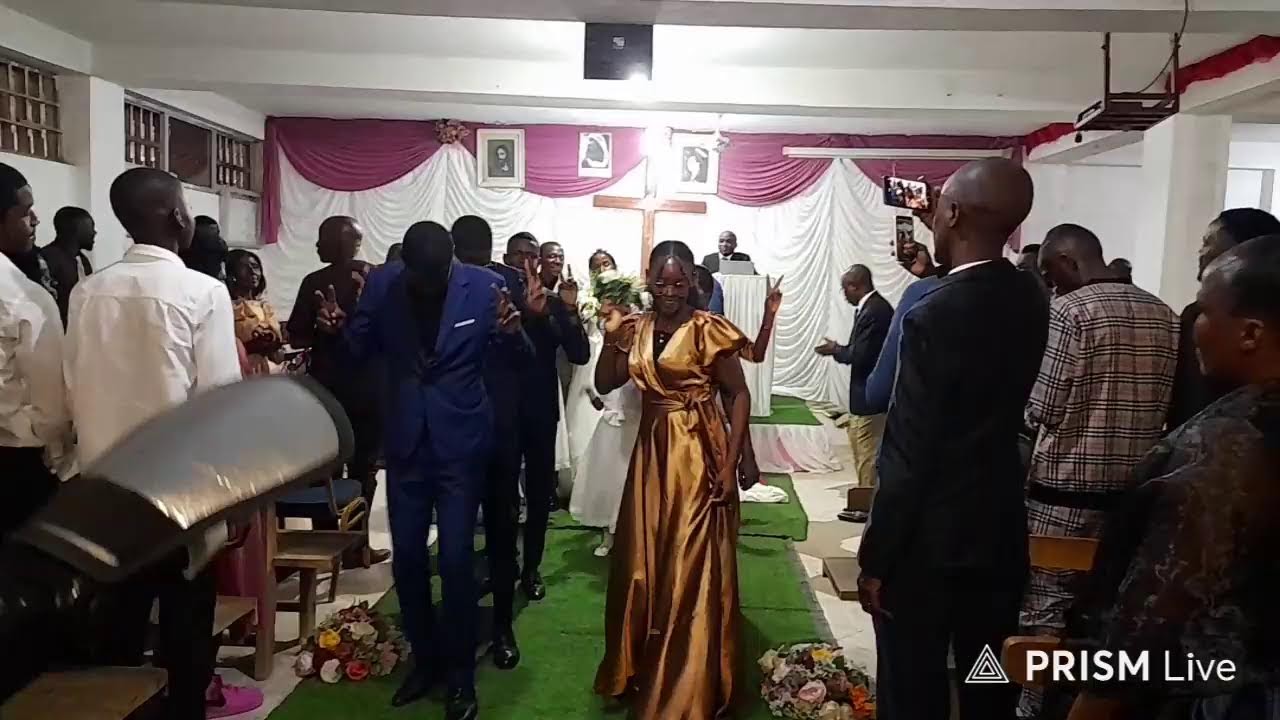 CERIMÓNIA DE CASAMENTO DO IRMÃO MANUEL DINOVE E A IRMÃ TEREZA AGNALDO