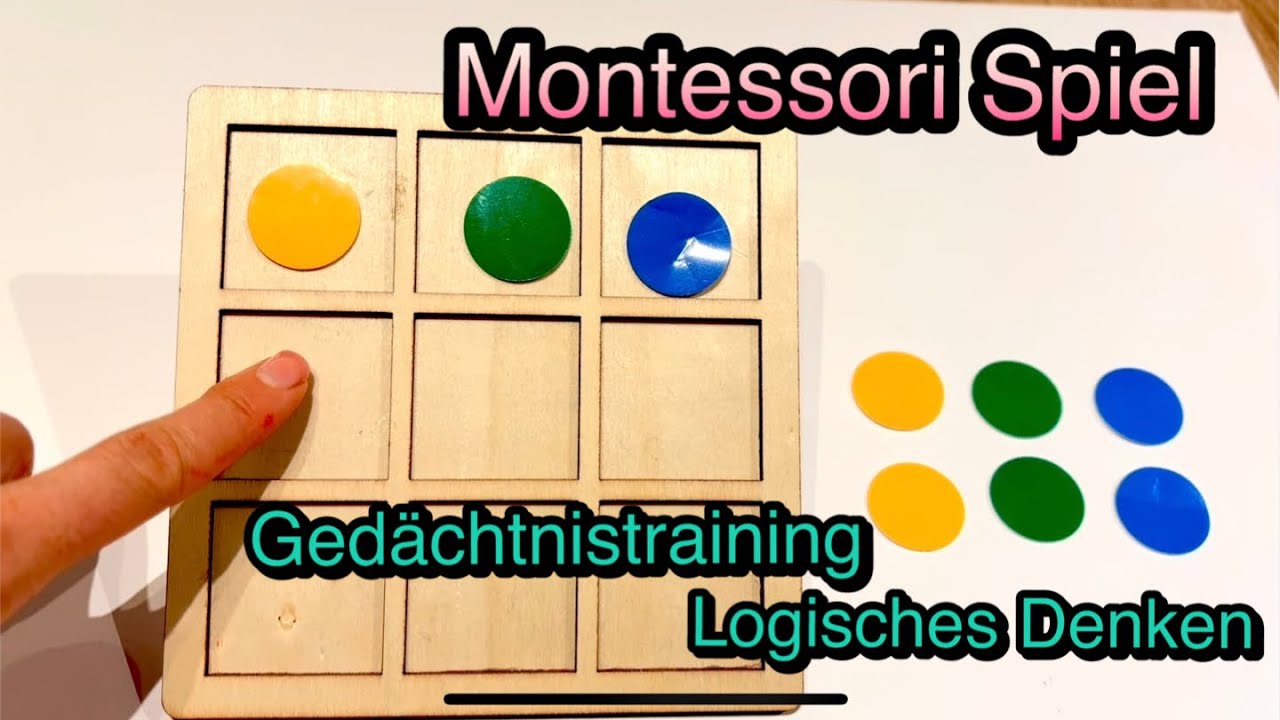 Montessori Spiele f&uuml;r Kinder #sudokukids #montessori #gehirntraining #lernendurchspielen 