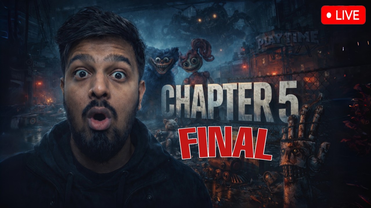 🔴LIVE - POPPY PLAYTIME CHAPTER 5 #poppyplaytimechapter5 #live