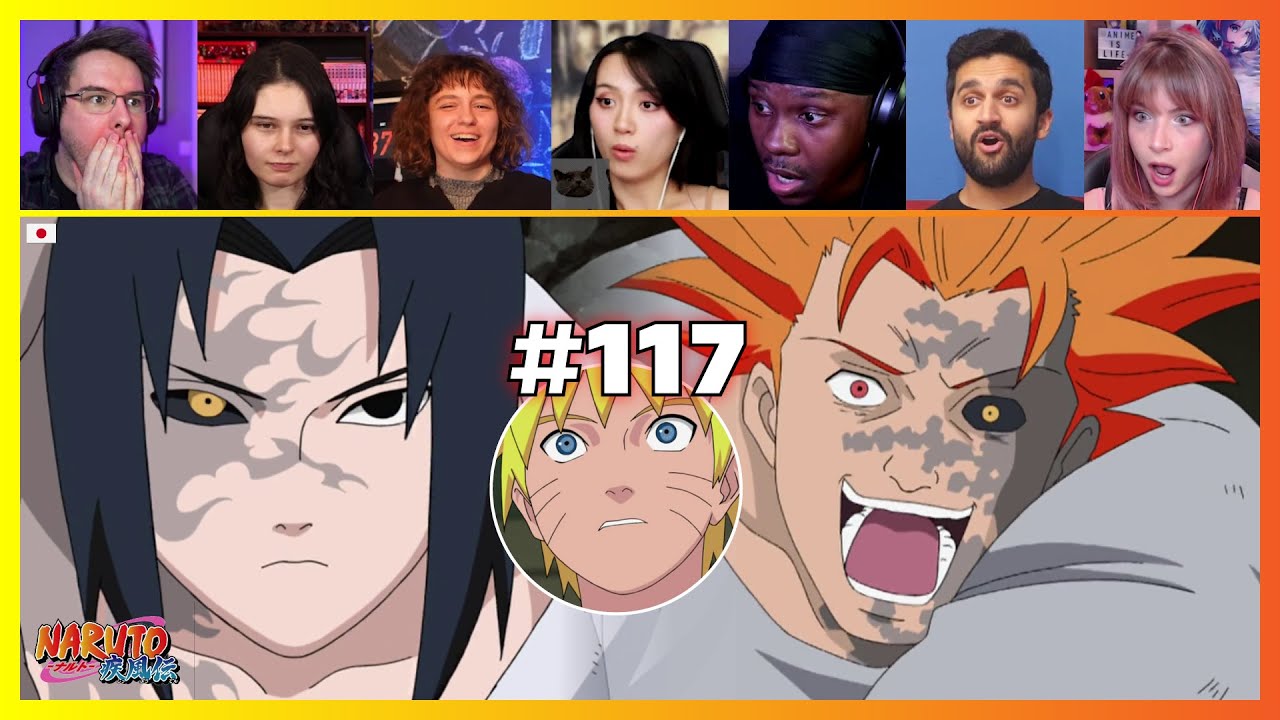 Naruto Shippuden Episode 117 | Jugo!! | Reaction Mashup ナルト 疾風伝