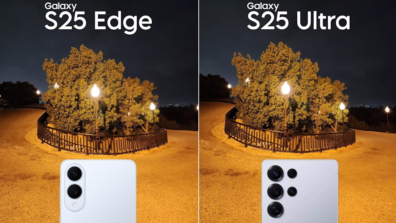 Сравнение камер Samsung Galaxy S25 Edge и Galaxy S25 Ultra