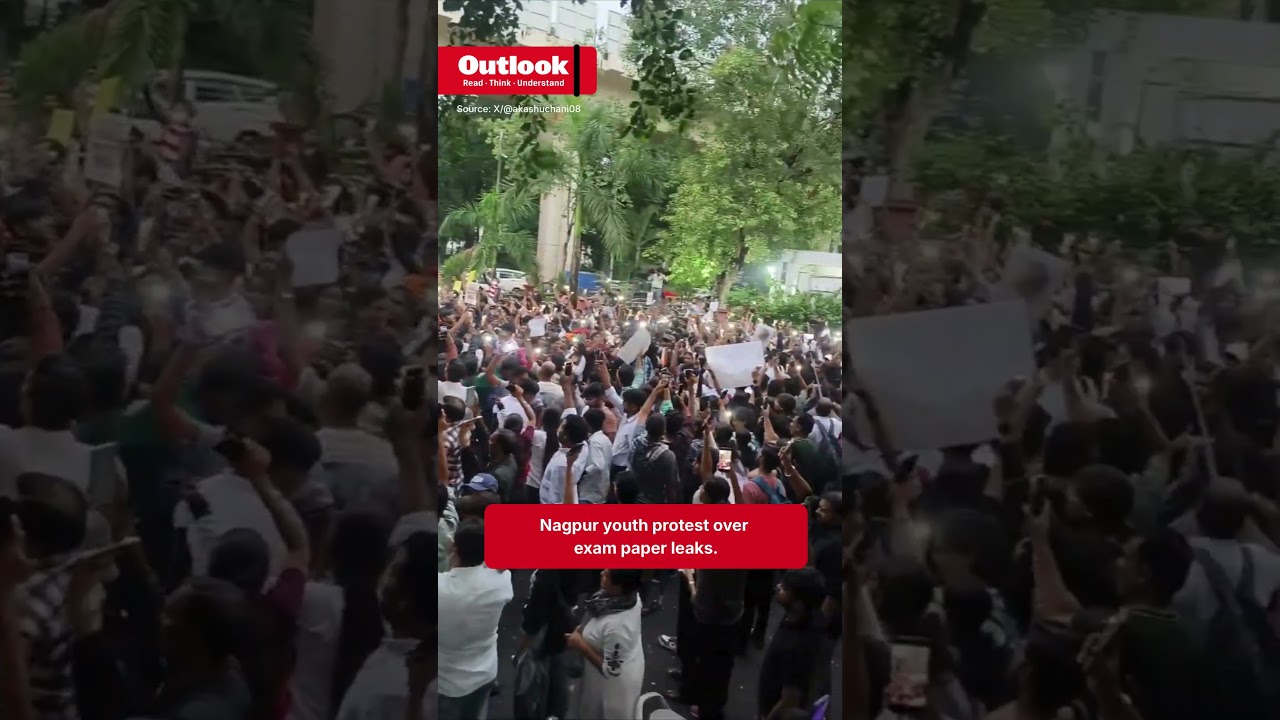 Nagpur Youth Protest Targets NEET Paper Leak, Seeks Education Minister's Resignation