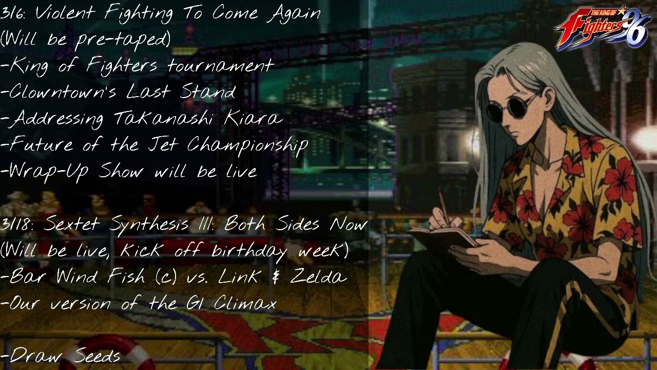 WEBP: Plans for March (Violent Fighting to Come Again & Sextet Synthesis III)