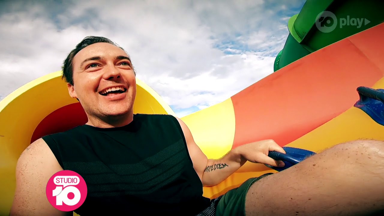 Odd Jobs: Water Slide Tester | Studio 10