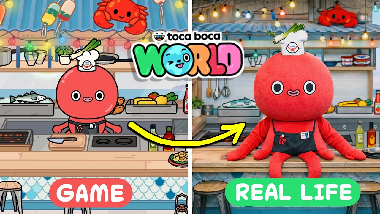 Toca Boca vs Real Life | Toca Boca World // HAPPY TOCA