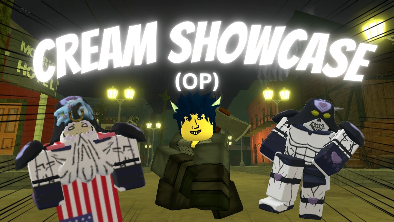 CREAM SHOWCASE (MIGHT BE BROKEN) | bridger: WESTERN