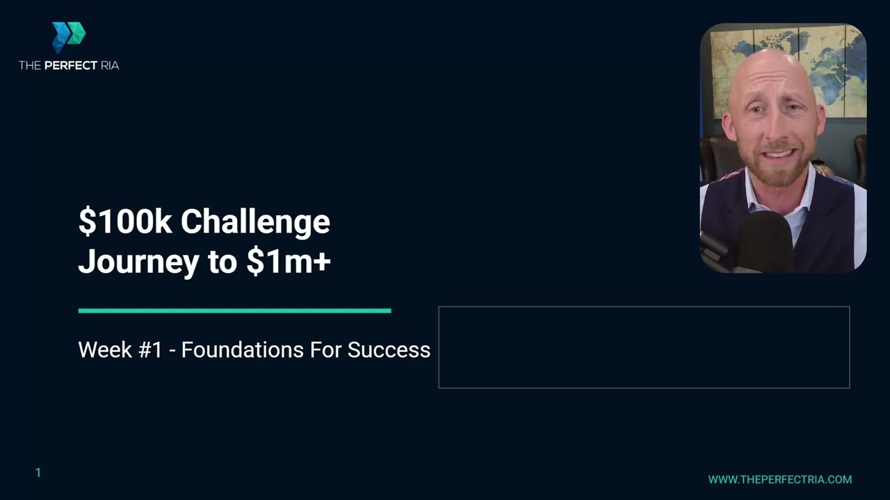 Конкурс для финансовых консультантов на 100 000 долларов &mdash; Неделя №1: Основы успеха