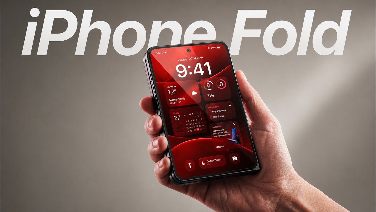 iPhone Fold Ultra: Apple справилась со складкой, но провалилась здесь