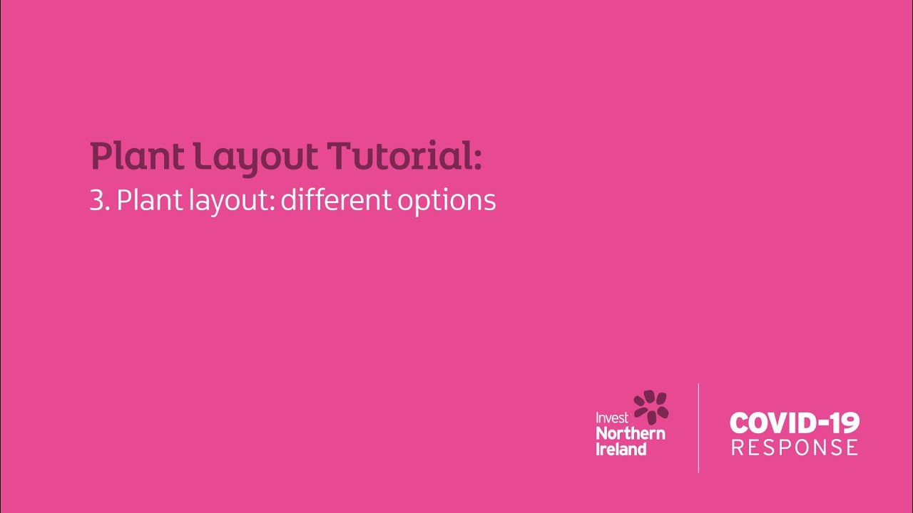 Plant Layout Tutorial - Chapter 3:  Different options