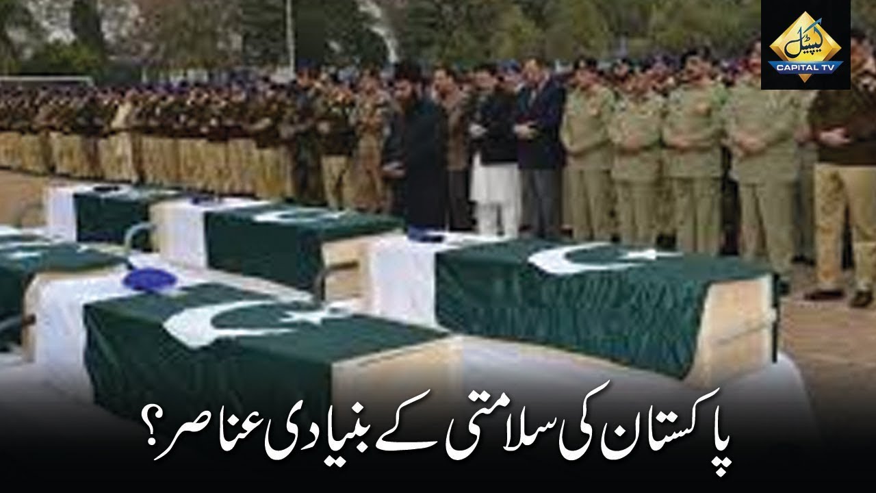 CapitalTV: Basic Elements of Pakistan's Security