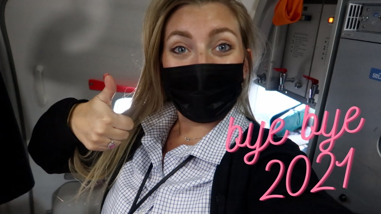LAST trip of 2021(it was CRAZYY) The Flight Attendant Life