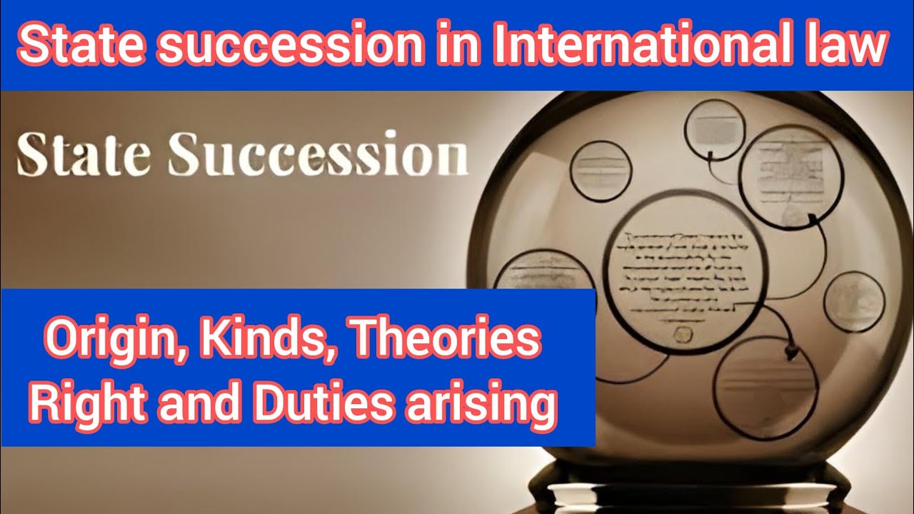 State Succession in International Law | Origin, KINDS, THEORIES ,RIGHTS & DUTIES OF STATE SUCCESSION