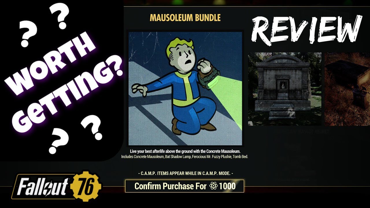 Fallout 76 Mausoleum Bundle Review