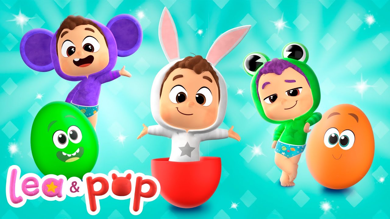 Pop plays the piano - Lea & Pop educational videos
