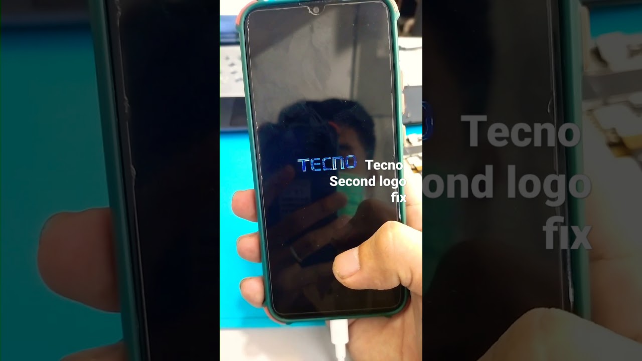 TECNO  SPARK 6 Go Logo Stop FIX