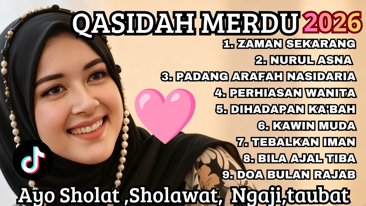 KUMPULAN QASIDAH MERDUU 🎶ENAK DI DENGAR BIKIN HATI ADEM/SPESIAL MENYAMBUT BULAN PUASA BULAN ROJAB 