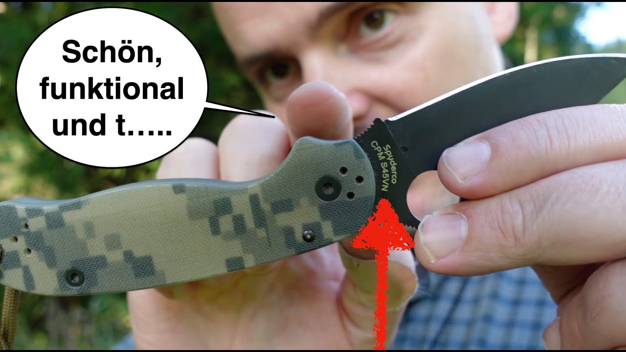 Ich 😍 das Spyderco Para 3 - Erster Eindruck
