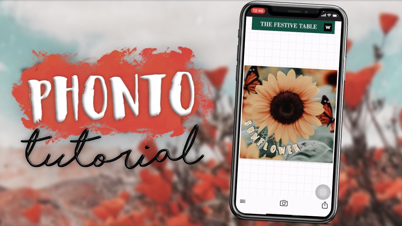 How to Edit Photos in Phonto | Kayla's World