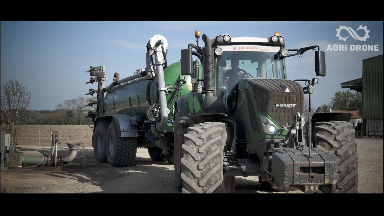 Nouvelle tonne à lisier Mauguin Citagri avec enfouisseur à disques - GAEC La Blanche