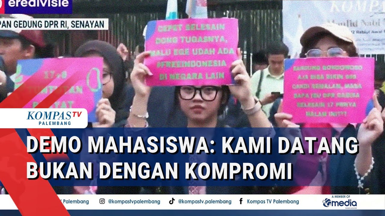 Demo Mahasiswa Desak Tuntutan 17+8 Dipenuhi: Kami Datang Bukan dengan Kompromi