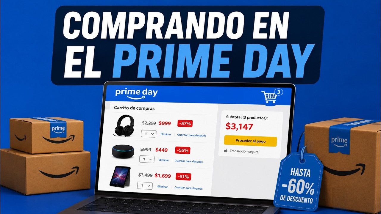 🔥Platica CHILL y despu&eacute;s a comprar en el Prime Day 🔥(con NUEVO BECARIO)