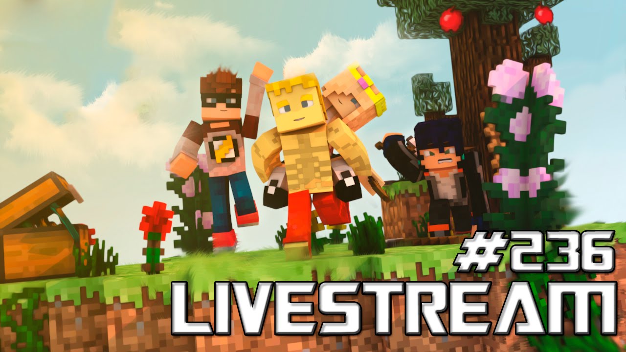 LIVESTREAM #236 MINECRAFT COM INSCRITOS !