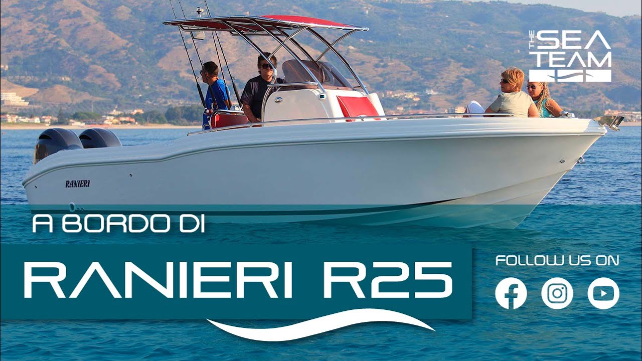 A bordo di Cantieri Nautici Ranieri R25