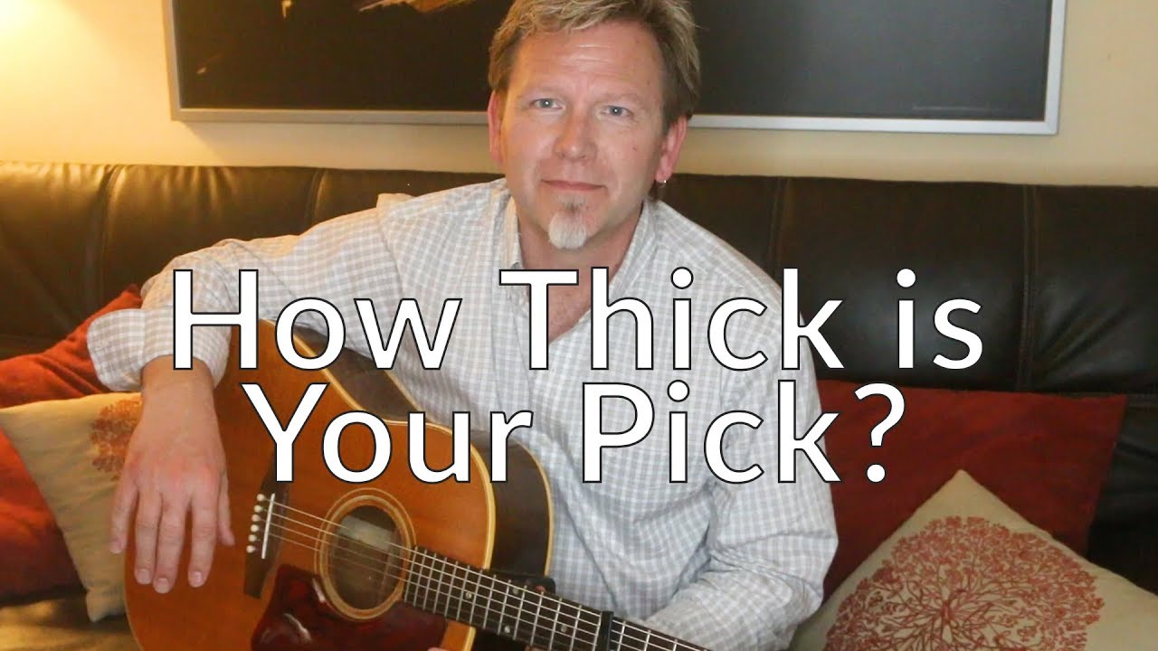 How THICK is Your PICK? - How to choose the right PICK GAUGE - Guitar Discoveries #2