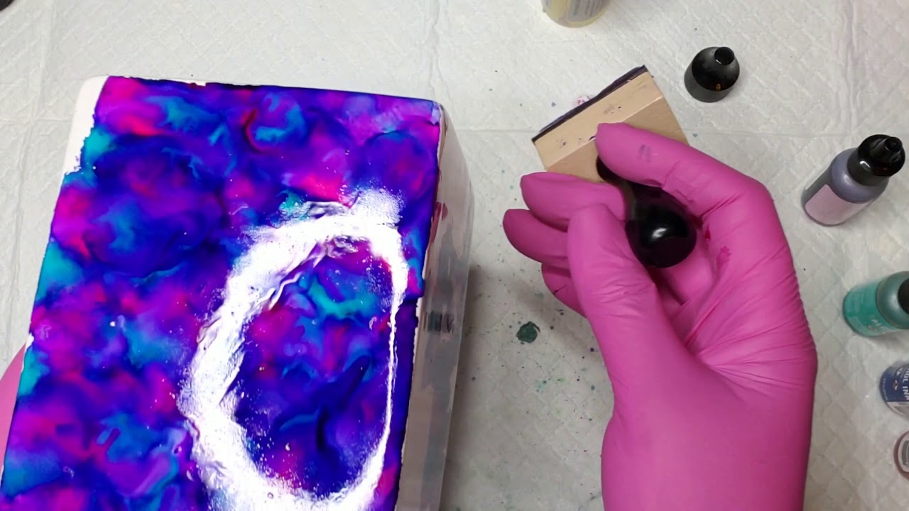[9] EASY DIY Alcohol Ink Planters - Gifts for Beginners - Simple Crafts