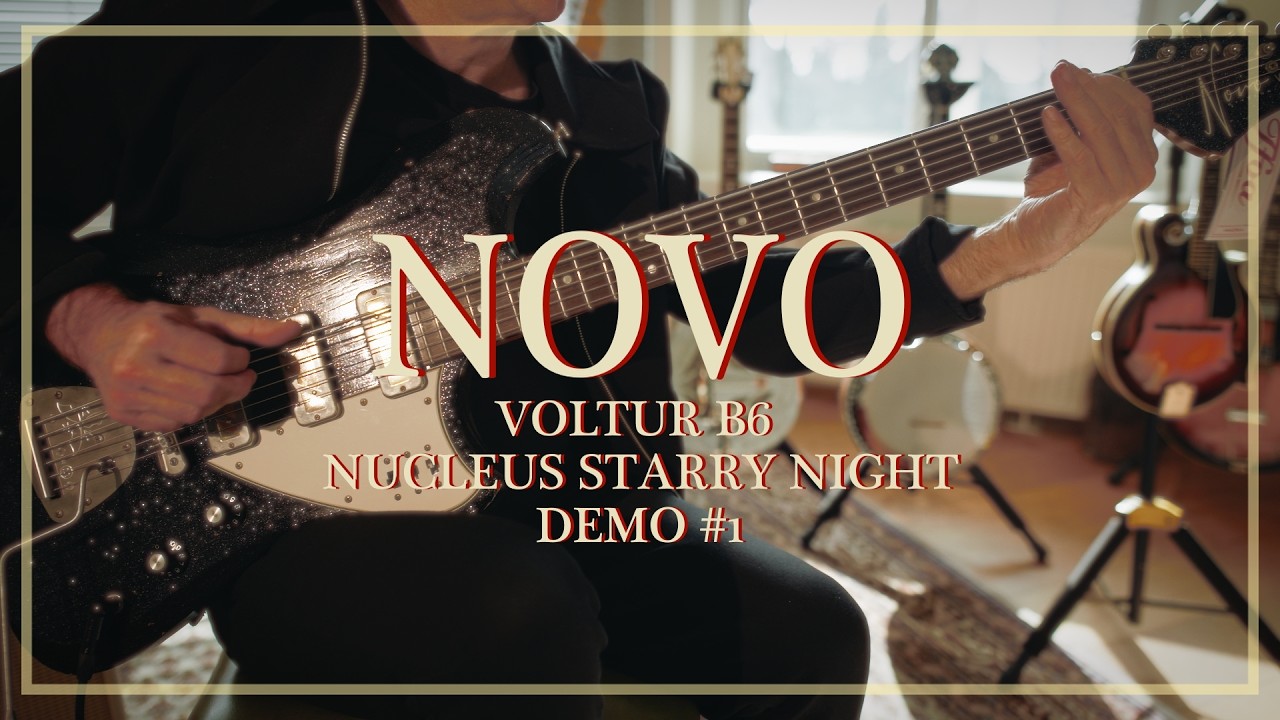 Novo Voltur B6 Nucleus Starry Night played by BJ Baartmans | Demo