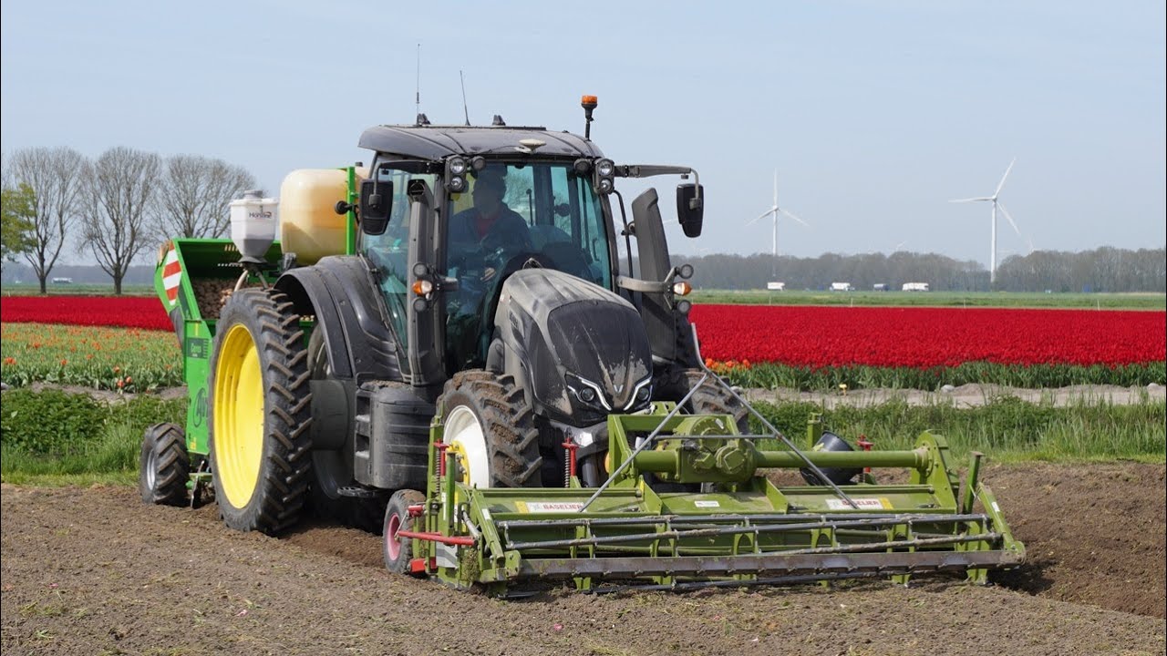 New Valtra T175 + AVR | Aardappels poten | Lammerts Biddinghuizen | Planting potatoes