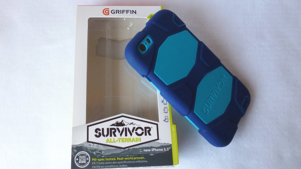 Griffin Survivor All Terrain for iPhone 6+: Super Protective with Custom Colors!