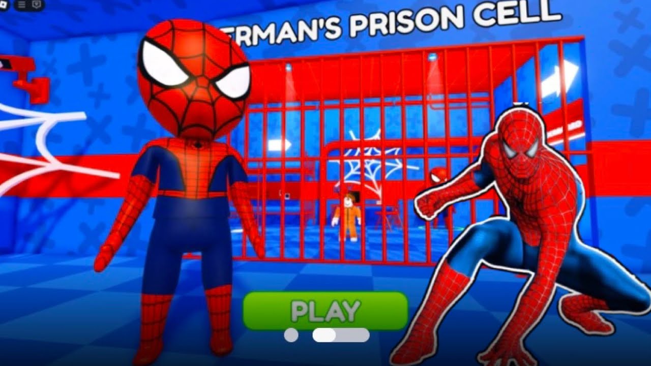 SPIDERMAN’S PRISON RUN! (obby) 