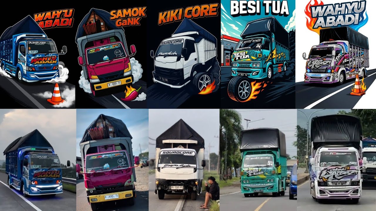 Deretan Artis Truk Cabe/XPDC Yang Masih Aktif Sampai Sekarang‼️Raja Ol3ng+Raja Jalanan🔥