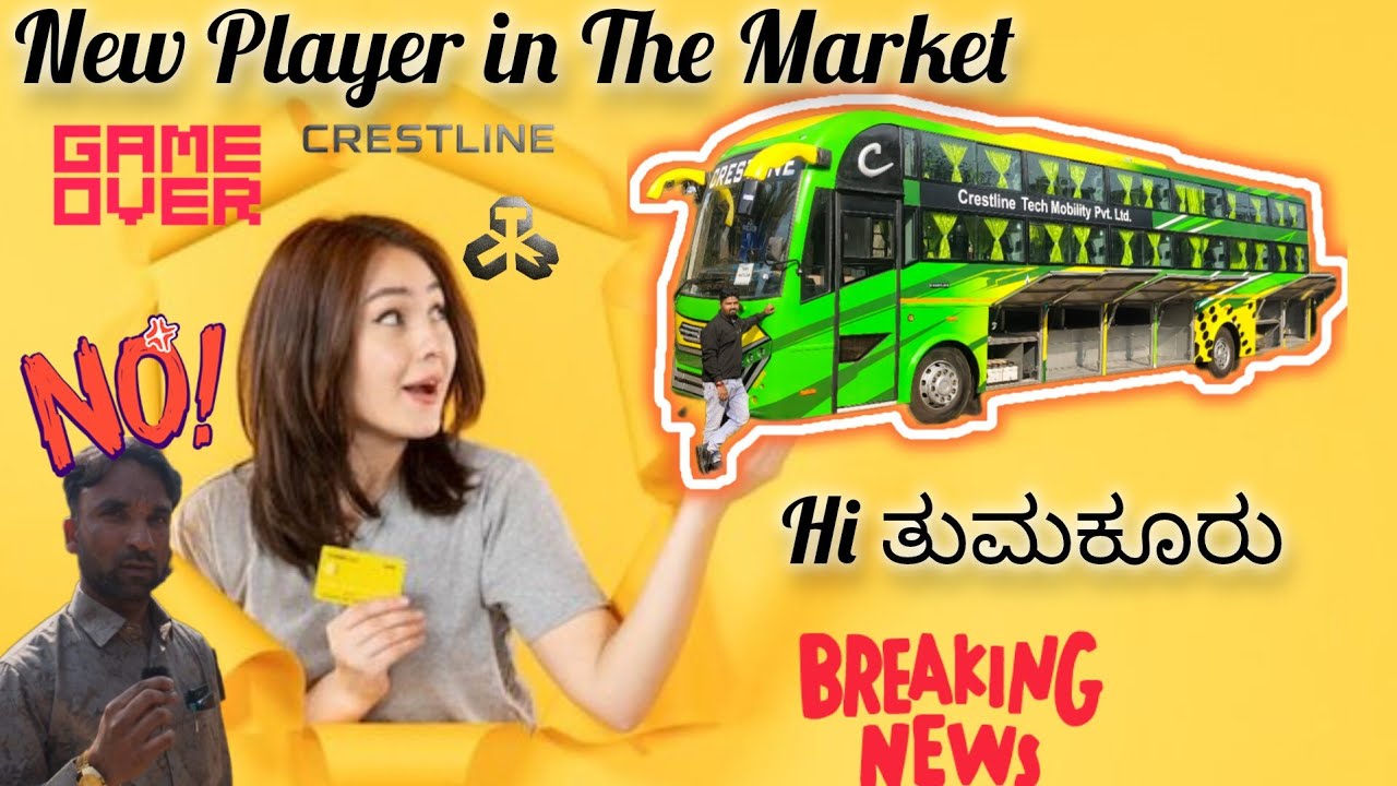 New Bus Coach Builder from Karnataka 🇮🇳 | Crestline Tech Mobility – Tumakuru