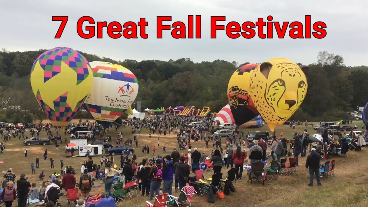 7 Great Fall Festivals in North Carolina.  In 4K