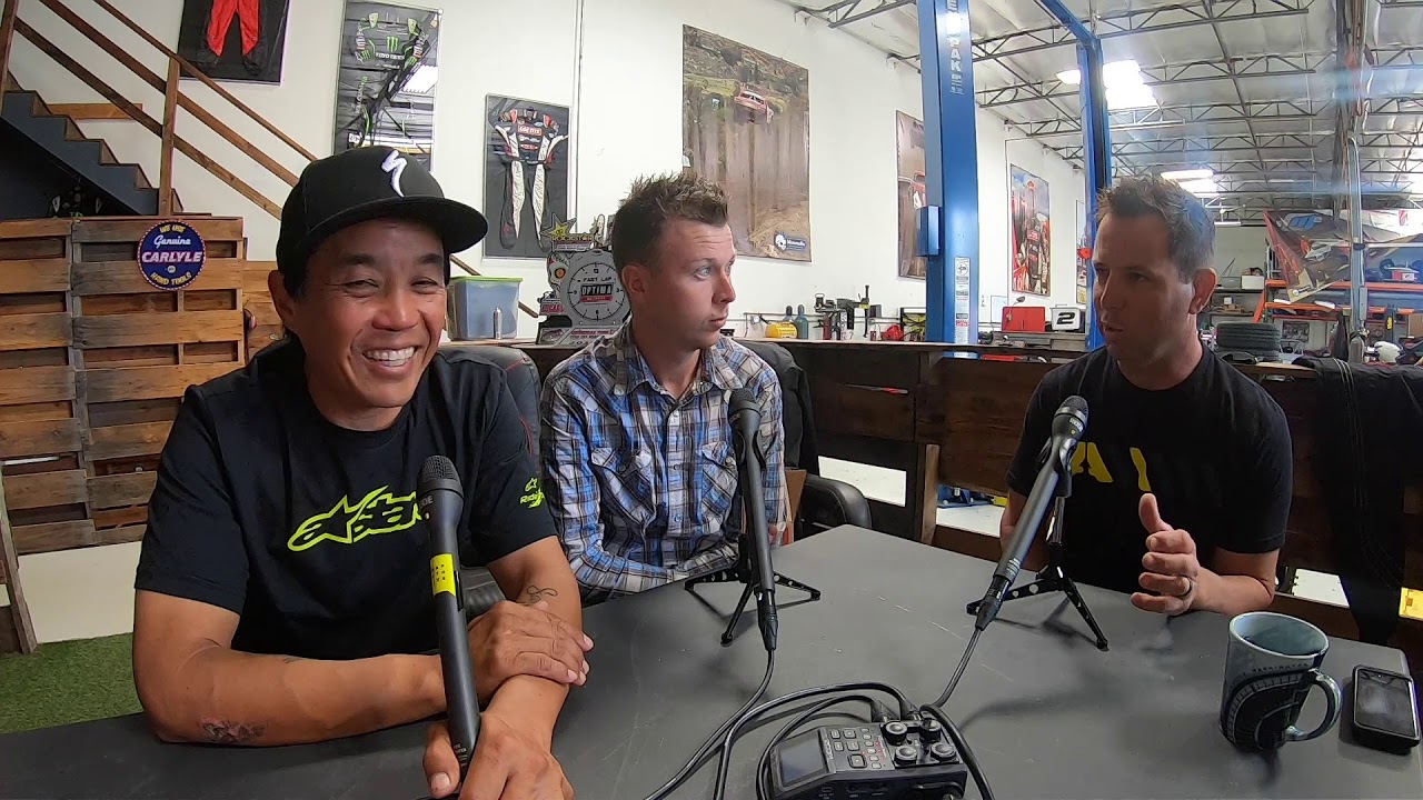 Jeremy McGrath on the Kickstart Podcast, presented by 6D Helmets