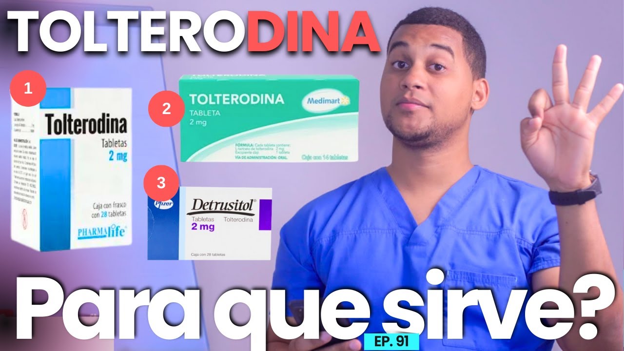 TOLTERODINA PARA QUE SIRVE | 3 COSAS