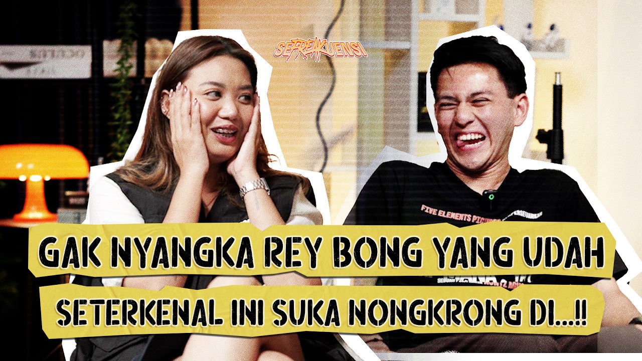 GAK NYANGKA REY BONG YANG UDAH SETERKENAL INI SUKA NONGKRONG DI ........!!