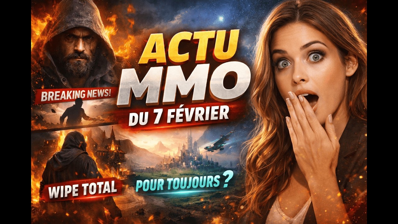 😱 ASHES S’ENFONCE, UN MMO WIPE TOUT, UN AUTRE VEUT DURER “POUR TOUJOURS” 🎮🔥