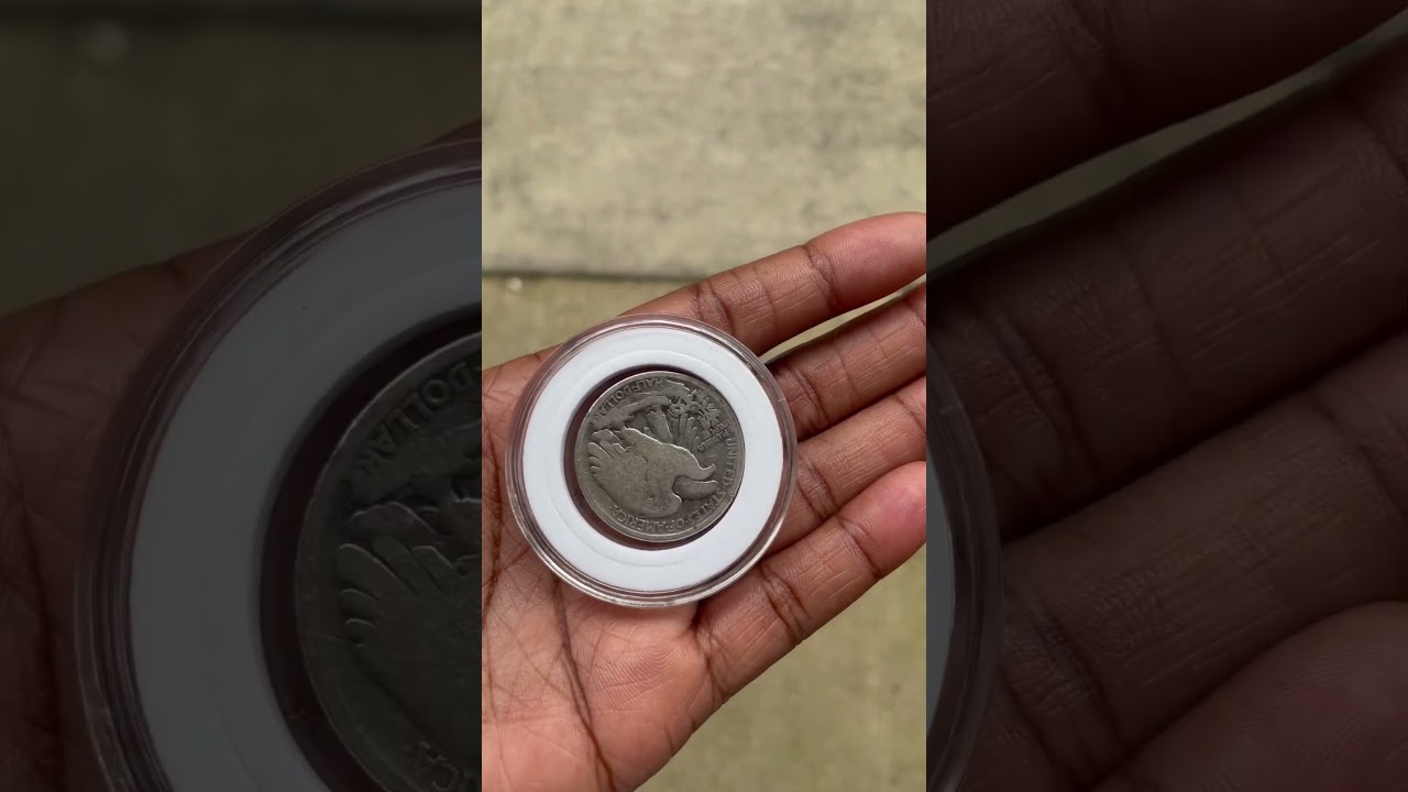 Just Found A 1918 Walking Liberty Half Dollar In A Storage Unit Auction!! #coincollecting #coins