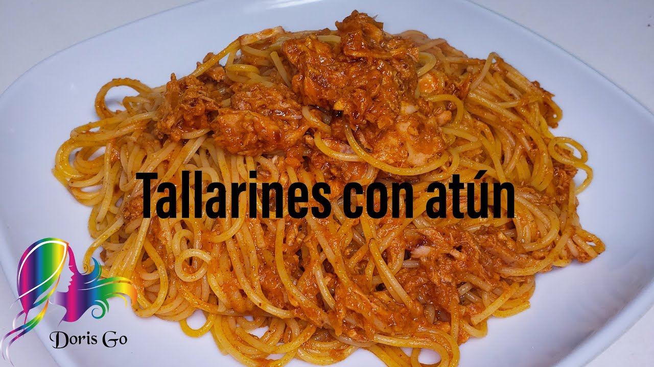 Tallarines con Atun en 10 MINUTOS!